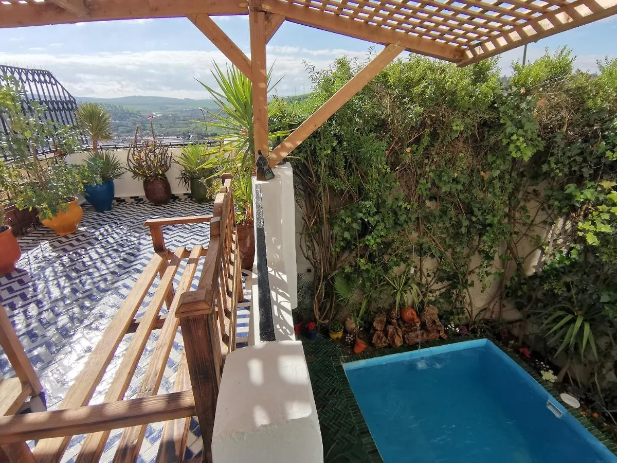 Dar Ben Daoud Avec Piscine Et Terrasse Privee Apartamento Fez